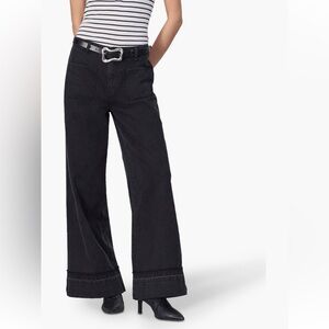 Rag & Bone Marina High Waist Wide Leg Jeans